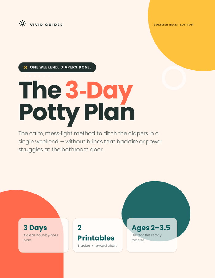 The 3 Day Potty Plan